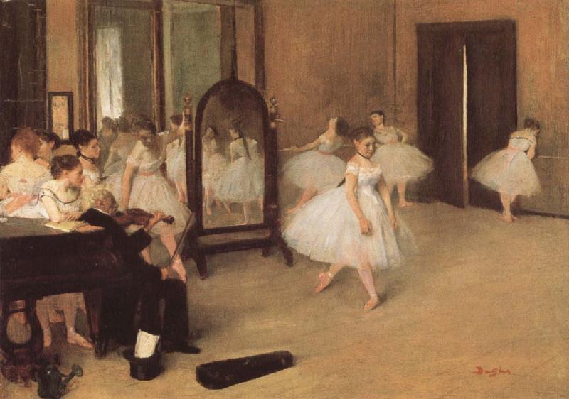 Edgar Degas The Dancing Class